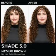 Garnier Olia Oil Powered Permanent Hair Color, 5.0 Medium Brown