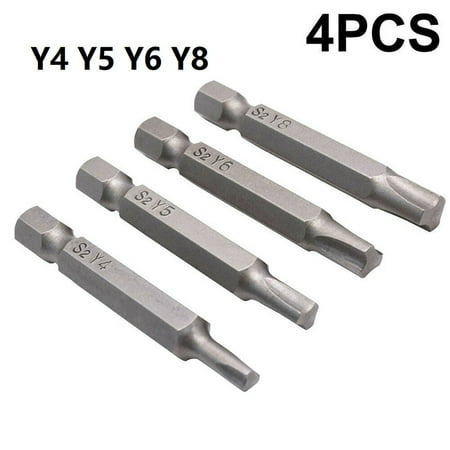 

GLFILL 50Mm Magnetic Y Shaped Screwdriver Bits Repair Tools Triangle Head Y4 Y5 Y6 Y8