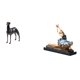 thumbnail image 1 of Estatua de perro de resina,Estatua de perro de resina con forma de animal,Escultura coleccionable para escritorio,decoración del hogar,estatua de bailarina de ballet,Estatua de bailarina de, 1 of 8