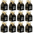thumbnail image 5 of Big Dot of Happiness Roaring 20's - Square Favor Gift Boxes - 1920s Art Deco Jazz Party Bow Boxes - Set of 12, 5 of 8