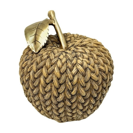 Christmas Decoration Simulated Rattan Fruit Ornament Holiday Decor Retro Fruit Bowl Centerpiece for Christmas Tree Festive Fruit Ornament for Home and Mall Resin Fruit Decoration for Seasonal Display
