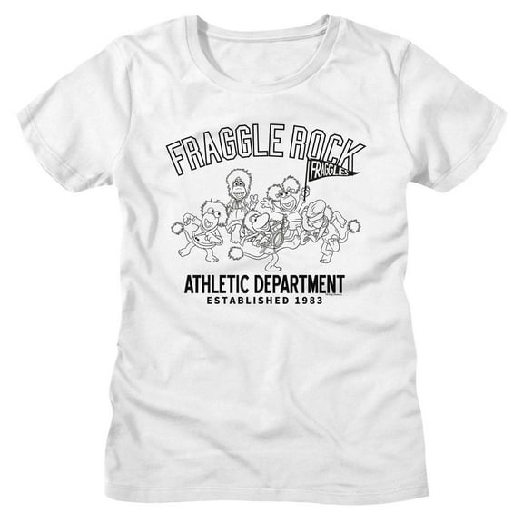 Fraggle Rock Athletic Department White Women's T-Shirt S