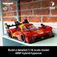 thumbnail image 4 of Le 499P Hypercar Model Car Kit, Collectible Racing Building Set for Adults, Detailed 1/16 Scale Hybrid Race Car to Display, Home or Office Décor, Gift for Motorsports Fans (A-Y26001), 4 of 8