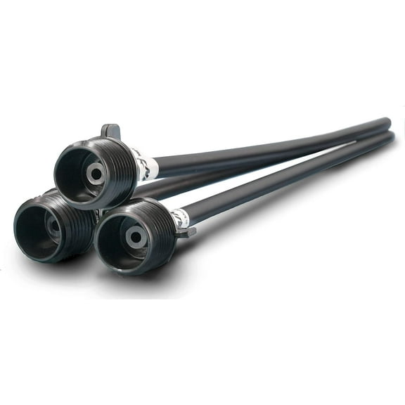(3) Rain Bird MPTRISERS Drip Irrigation 1/4" PolyFlex Riser 12" Male Thread 1/2"