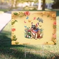 thumbnail image 4 of French Bulldog Celebrates Spring and Enjoys a Happy Easter Yard Sign Dog Lover Gifts Outdoor Home Lawn Garden Porch Decor - 02001, 4 of 5