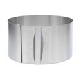 thumbnail image 1 of Cake Mold , 20to40cm Adjustable Stainless Steel Cake Ring,, Cake Collar Cake Mousse Mould, 1 of 5