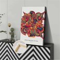 thumbnail image 3 of Korean Traditional Pattern Abstract Canvas Wall Art, 3 of 8
