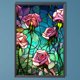 thumbnail image 1 of Cuadros Decorativos Diamond Painting 5D DIY Full Round Drill Vitral Rose Kit Decor (NH3597) Wdftyju embutido en tela, 1 of 7