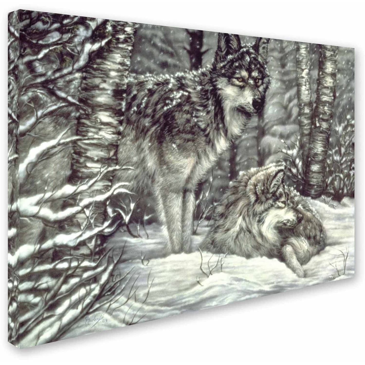 Trademark Fine Art 'Bedding Down' Canvas Art by Jenny Newland