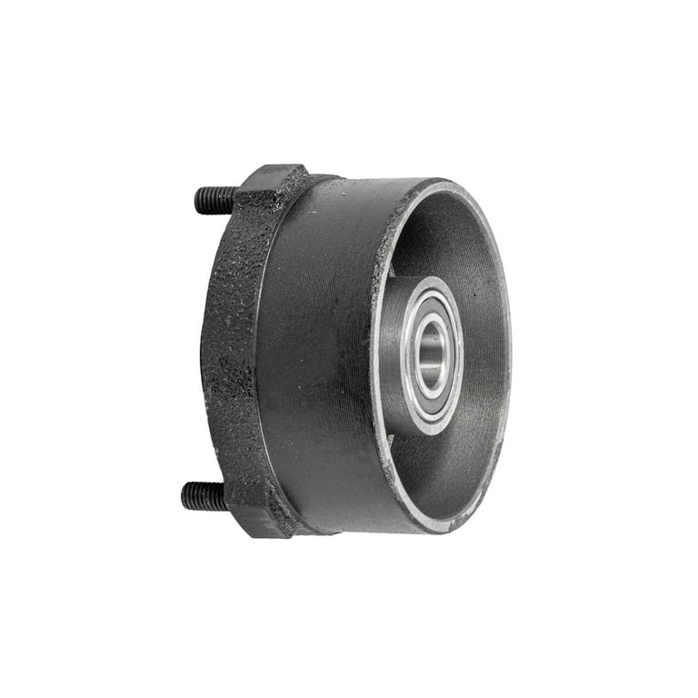 AlveyTech Front Wheel Hub with Brake Drum & Three M8-1.25 Studs