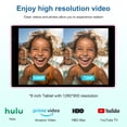 thumbnail image 5 of Android Tablet 8 inch, Android 12 Tablet, 4GB RAM 32GB ROM, Quad-Core Processor, Dual Camera, WiFi, 128GB Expand, Game, GMS Certified Tablets(Pink), 5 of 7