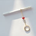 thumbnail image 2 of Inteprter Soporte Anillos Estante Corazón romántico Asistente Herramienta Accesorios de joyería Galvanizado Coleccionable Regalo para el hogar para encendedores dorado METRO Inteprter HA061671-02, 2 of 6