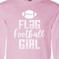 thumbnail image 4 of Inktastic Flag Football Girl Long Sleeve T-Shirt, 4 of 5