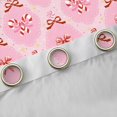 thumbnail image 5 of Homewish Pink Princess Bowknot Black Out Curtains, Cartoon Stars Print Curtains Pack of 2 (42x63 Each), Merry Christmas Bedroom Curtains, Curtains and Drapes Bedroom Decor, 5 of 7