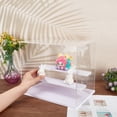 thumbnail image 3 of Transparent Plastic Minifigures Display Case 3-Tier Holder Risers for Models Building Blocks Doll Display Rectangle Clear Finished Product: 31.5x21.5x26cm, 3 of 7