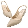 thumbnail image 3 of Zapatillas Triana en Piel vegana Color Beige, 3 of 3