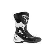Alpinestars SMX-S Mens Motorcycle Boots Black/White 45 EUR