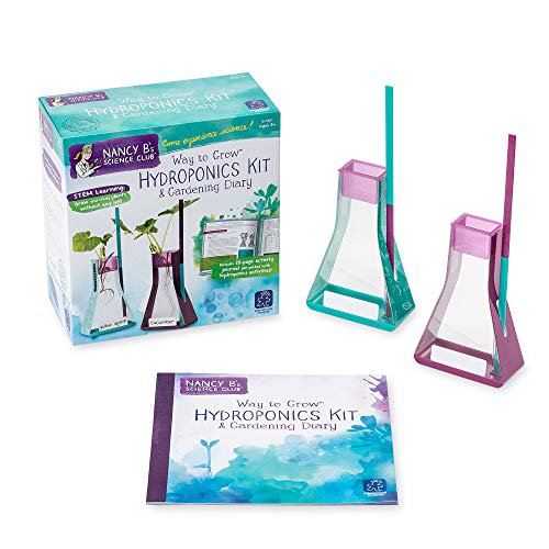 Educational Insights Nancy Bs Science club Manera de cultivar Kit de hidroponía y diario de jardinería Educational Insights EI-5361