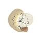 thumbnail image 2 of Reloj de pared Reloj decorativo Regalo de festival Silencioso Fácil de leer Reloj silencioso moderno Estilo nórdico para escritorio Tienda Mesa de, 2 of 6