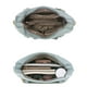 thumbnail image 5 of Set de bolsos y carteras Qiyuer para mujer, gris y azul, 3 unidades, 5 of 7