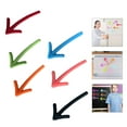 thumbnail image 2 of Smileshiney Whiteboard Magnets Made of ABS Material with Cute Arrow Design for Stable Adhesion on Whiteboard and Fridge and Safe and Odorless, 2 of 8