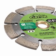 Gator SmoothCut 4-1/2 in. D X 5/8 and 7/8 in. Diamond Segmented Rim Saw Blade 1 pk
