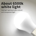 thumbnail image 4 of Bombilla USB Noche Portátil Lámparas de libros pequeños Luz de lectura LED (Luz) Blanco Hugtrwg  Para estrenar, 4 of 8