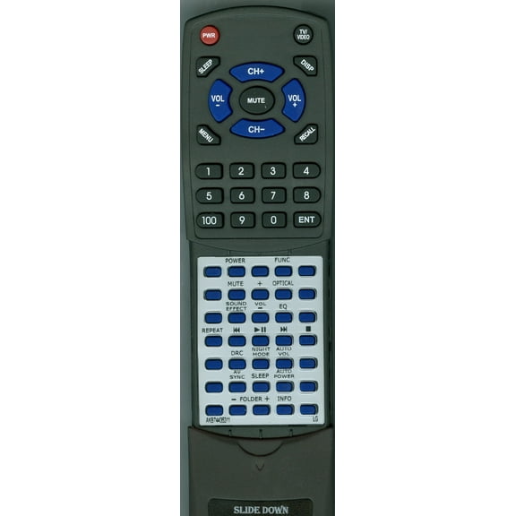 Replacement Remote for LG AKB74435311, LASC55, LAS551H, RTAKB74435311