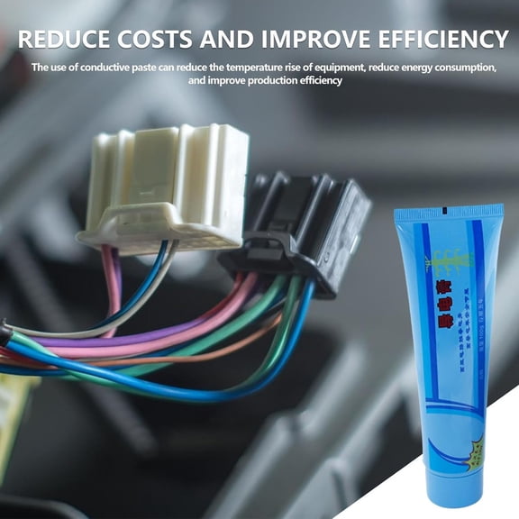 Upgraded Electrical Contacts Grease Conductive Grease Conductive Paste 100 G Grease Electrical Lubricant Automotive Electrical Lubricant Electronic Lubricant