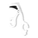 thumbnail image 1 of Rizador de pestañas con calor, herramienta de maquillaje para mujeres y niñas, ligero, con sujeción manual, para salón de belleza. blanco, 1 of 9