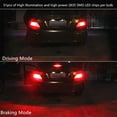 thumbnail image 3 of Alla Lighting Extremely Super Bright 3157 3156 3057 3056 T25 LED Bulb Pure Red High Power 2835 51-SMD LED Lights Bulbs for Replacing Turn signal Blinker Brake Stop Tail Light Lamps Replacement, 3 of 9