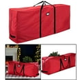 thumbnail image 4 of Bolsa de almacenamiento para árbol de Navidad Sunnimix Rojo 122x34x51cm contenedores de almacenamiento, 4 of 8