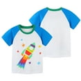 thumbnail image 2 of YTDSCS Toddler Boys T-Shirts for Boys, 2-8T Kids Baby Summer Cotton Tops Kids Cartoon Tees, 2 of 8