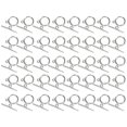 thumbnail image 3 of 40 Sets Alloy OT Buckle DIY Ornaments Bracelet Necklace Accessories Jewelry Making SuppliesSilver---Product code 53202, 3 of 5