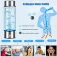 thumbnail image 5 of Hydrogen Water Bottle, 2024 New Rechargeable Portable Hydrogen Water Machine Generator, 3 Min Fast Hydrogen Water Bottle Ionizer Machine for Home Office Travel, 5 of 8