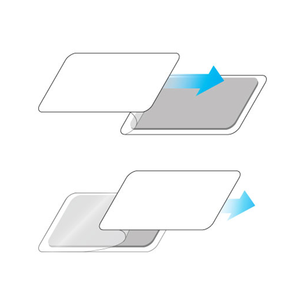 09BCSELFLM - Self (Cold) Laminating Pouches 5 Mil 2-5/8 in x 4 in (Business Card Size) - 100/Bx
