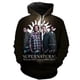 thumbnail image 2 of Nueva llegada Sudadera con capucha con estampado 3D sobrenatural para hombres y mujeres Sudadera informal con capucha sobrenatural Sudadera con capucha de gran tamaño Harajuku, 2 of 5