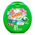 thumbnail image 1 of Gain flings! Liquid Laundry Detergent Soap Pacs, Spring Daydream Scent, 1 of 9