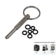 thumbnail image 2 of Llave para máquina de café, tornillo de cabeza ovalada para herramienta de acero inoxidable Jura Capresso 316, 2 of 5