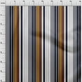 thumbnail image 3 of oneOone Cotton Flex Fabric Bayadere Stripe Print Fabric By Yard 40 Inch Wide, 3 of 4