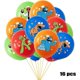 thumbnail image 4 of Suministros para la fiesta de cumpleaños Rainbow Friends YONGSHENG Decoración de cupcakes, decoración de pasteles, pancartas, globos, 4 of 5