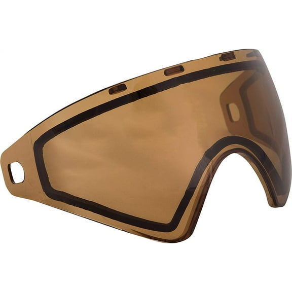 VIRTUE VIO REPLACEMENT PAINTBALL GOGGLE LENS - FITS VIO ASCEND / CONTOUR / EXTEND AND XS MASKS - HIGH CONTRAST COPPER