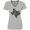 Athletic Heather, variant on Inktastic Texas Silhouette Mandala Women's V-Neck T-Shirt