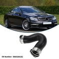 thumbnail image 3 of Manguera del radiador Unique Bargains para Mercedes-Benz Sprinter 210 CDI 2009-2013 No. 9065284182 Manguera de goma de refuerzo de entrada negra 1 Pc, 3 of 6