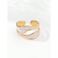 thumbnail image 2 of Two Tone Cuff Ring, 2 of 4