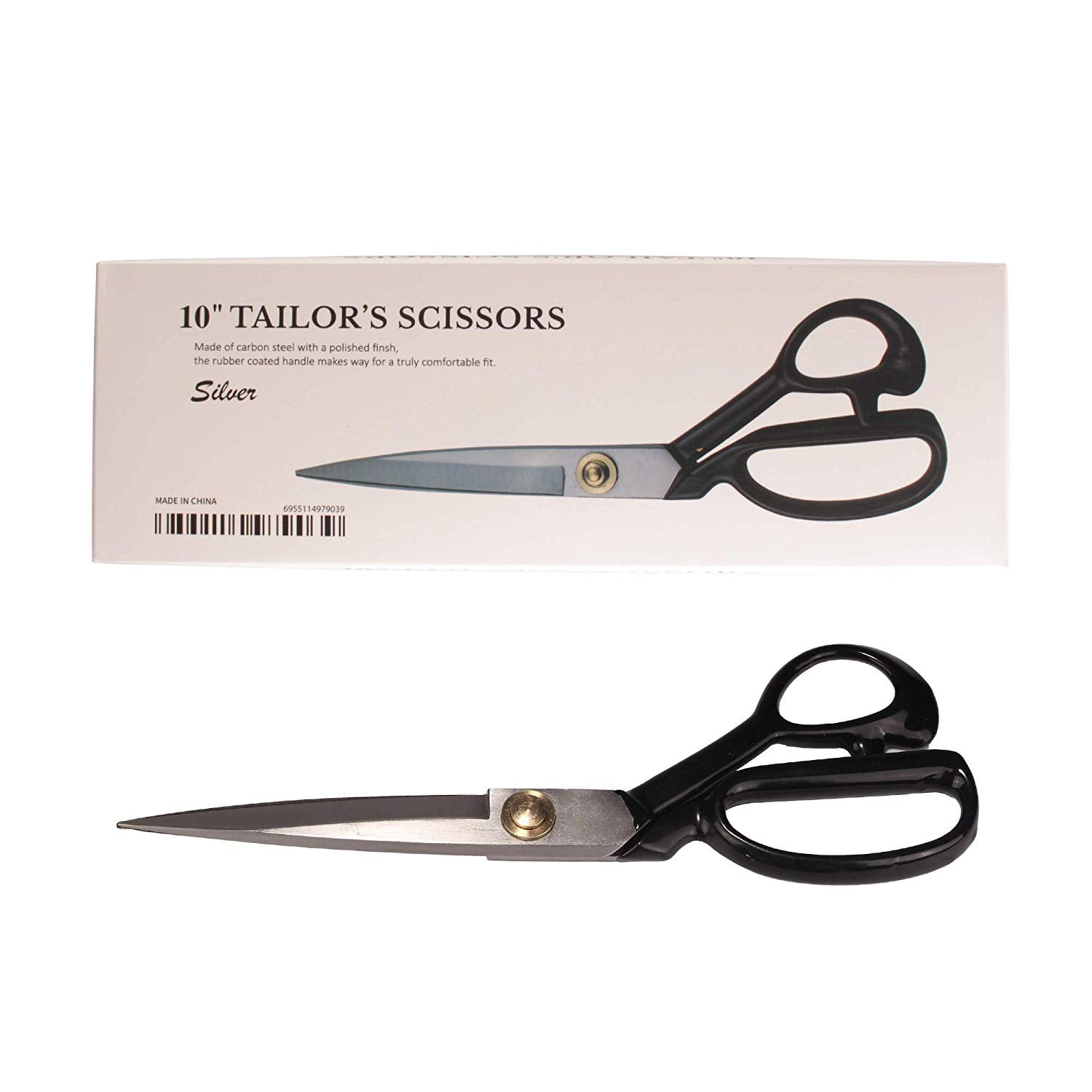 Scissors with Carbon Titanium Coated blades 2 pack 8 and 5 All Purpose  Scissors, Carbon Titanium Coated, Sharp Shears for Sewing, Crafts, Daily  Tasks, and More (set of 2, Large: 8 +