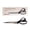 10" Silver w/ Black Handle, variant on JubileeYarn Professional Fabric Scissors - Heavy Duty Carbon Steel - Multi Purpose Shears for Sewing Leather Tailor Dressmaking Craft - 9" Silver - 1 Pair