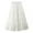 White, variant on RUTAYY Women Mid-Length Skirt Dance Party A-Line High Waisted Lace Tulle Skirt Holiday Party Half Skirts Solid Color Flowy Swing Pleated Beach Skirts