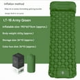 thumbnail image 2 of Self-Inflating Camping Mattress: Thick Lightweight Single Camping Mattress Inflatable and Attachable Double Camping Mat and Compact Inflatable, 2 of 5