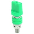 Binding Post Wire Terminal Connector M10 Thread 100A Large Current for 4mm Banana PlugGreen